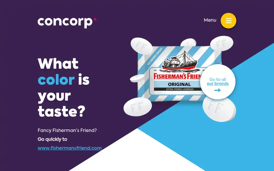 Screenshot of concorp.nl