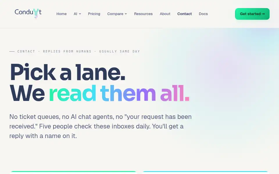 Screenshot of conduyt.com