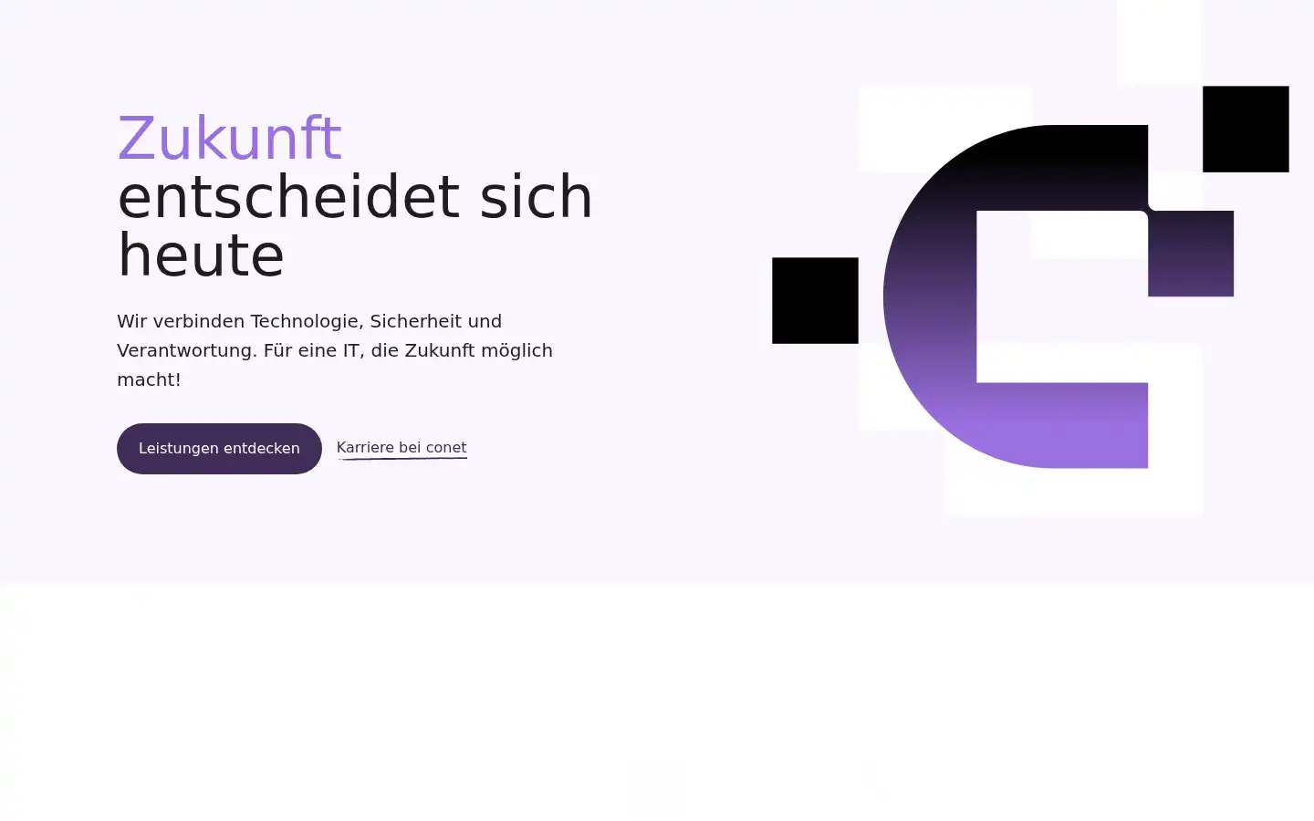 Screenshot of conet.de