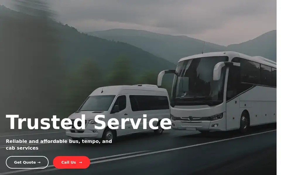 Screenshot of confirmbus.com