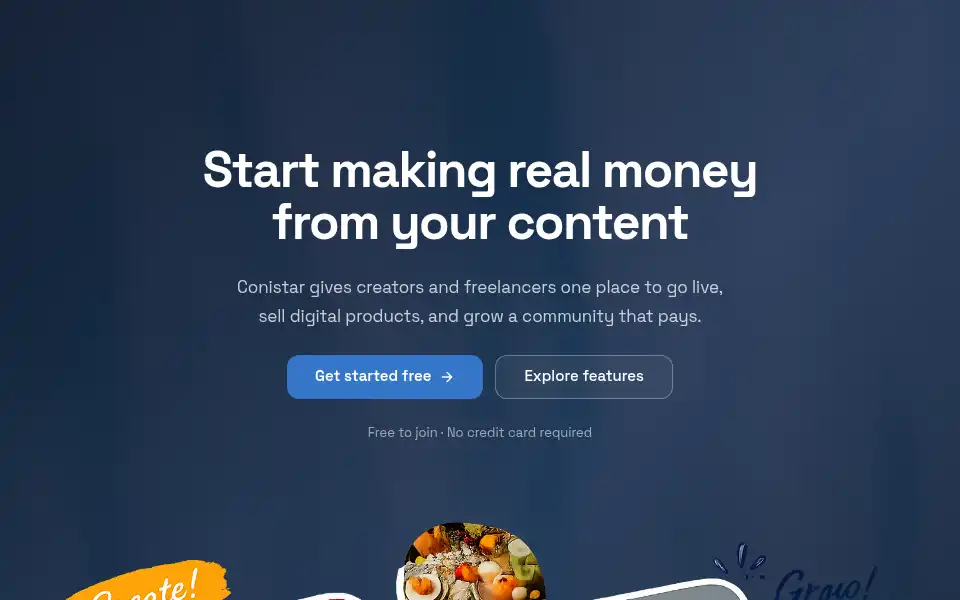 Screenshot of conistar.com