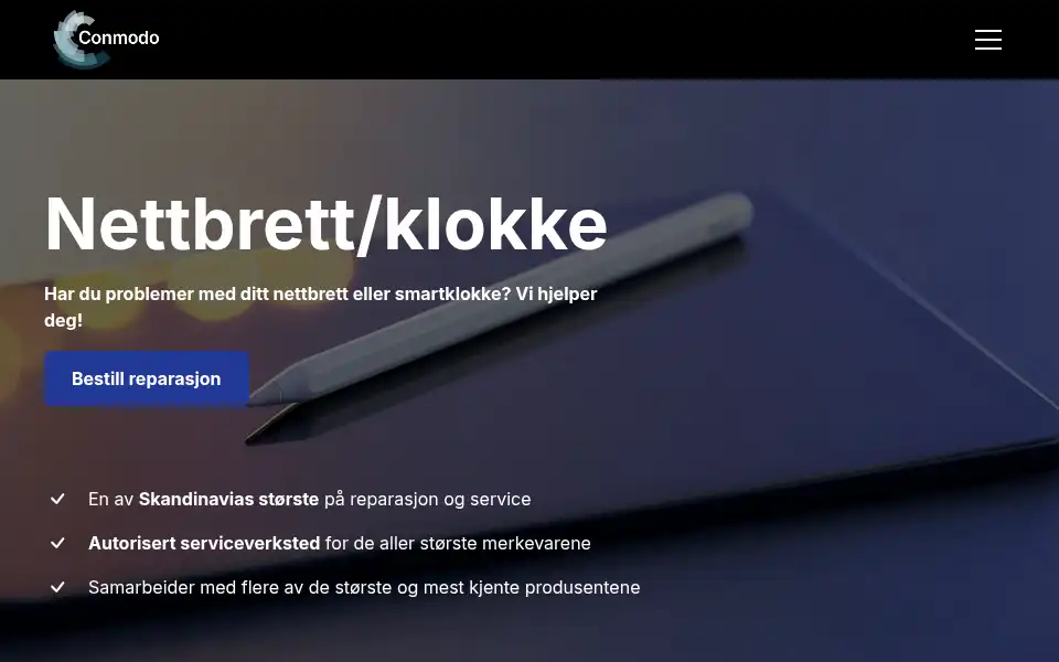 Screenshot of conmodo.com