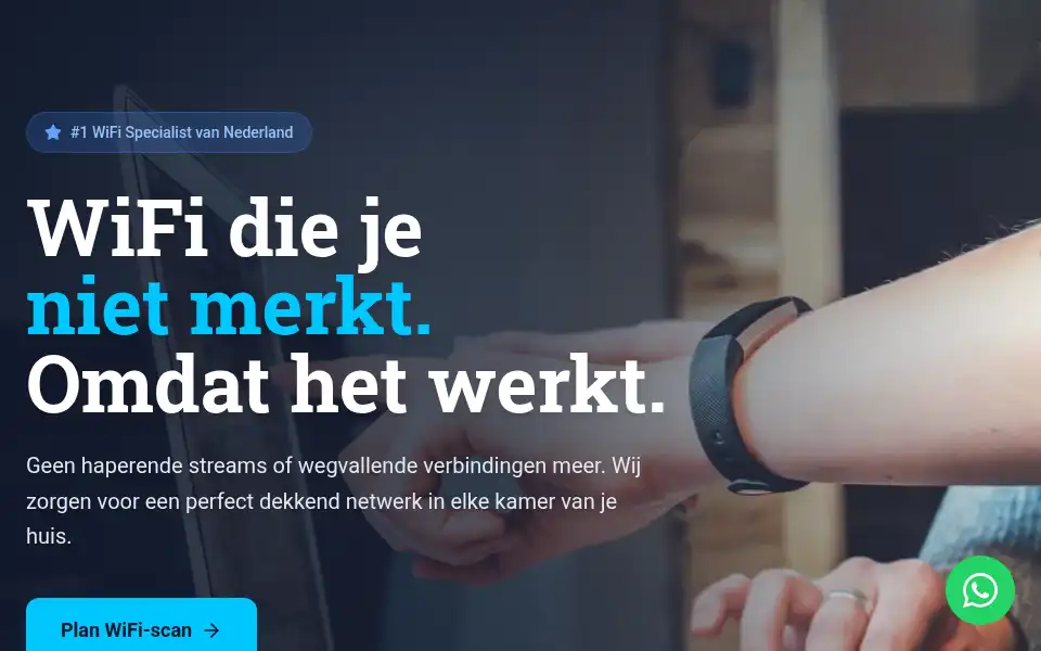 Screenshot of connctify.com