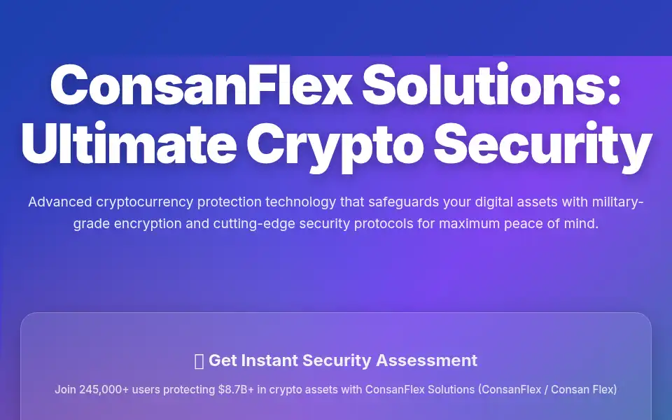 Screenshot of consanflex.com