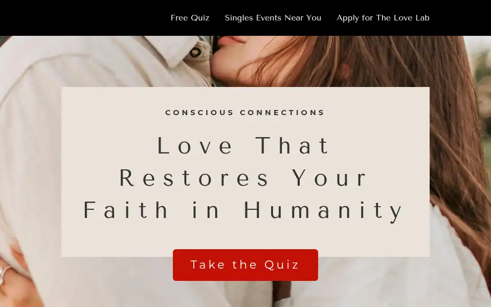 Screenshot of consciousconnectionsclub.com