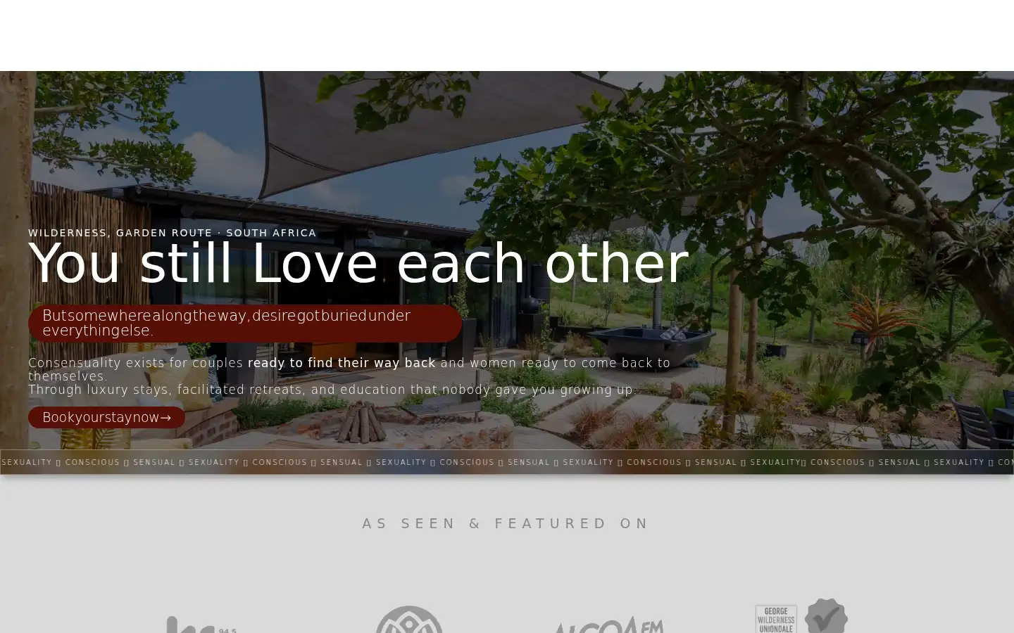 Screenshot of consensuality.co.za
