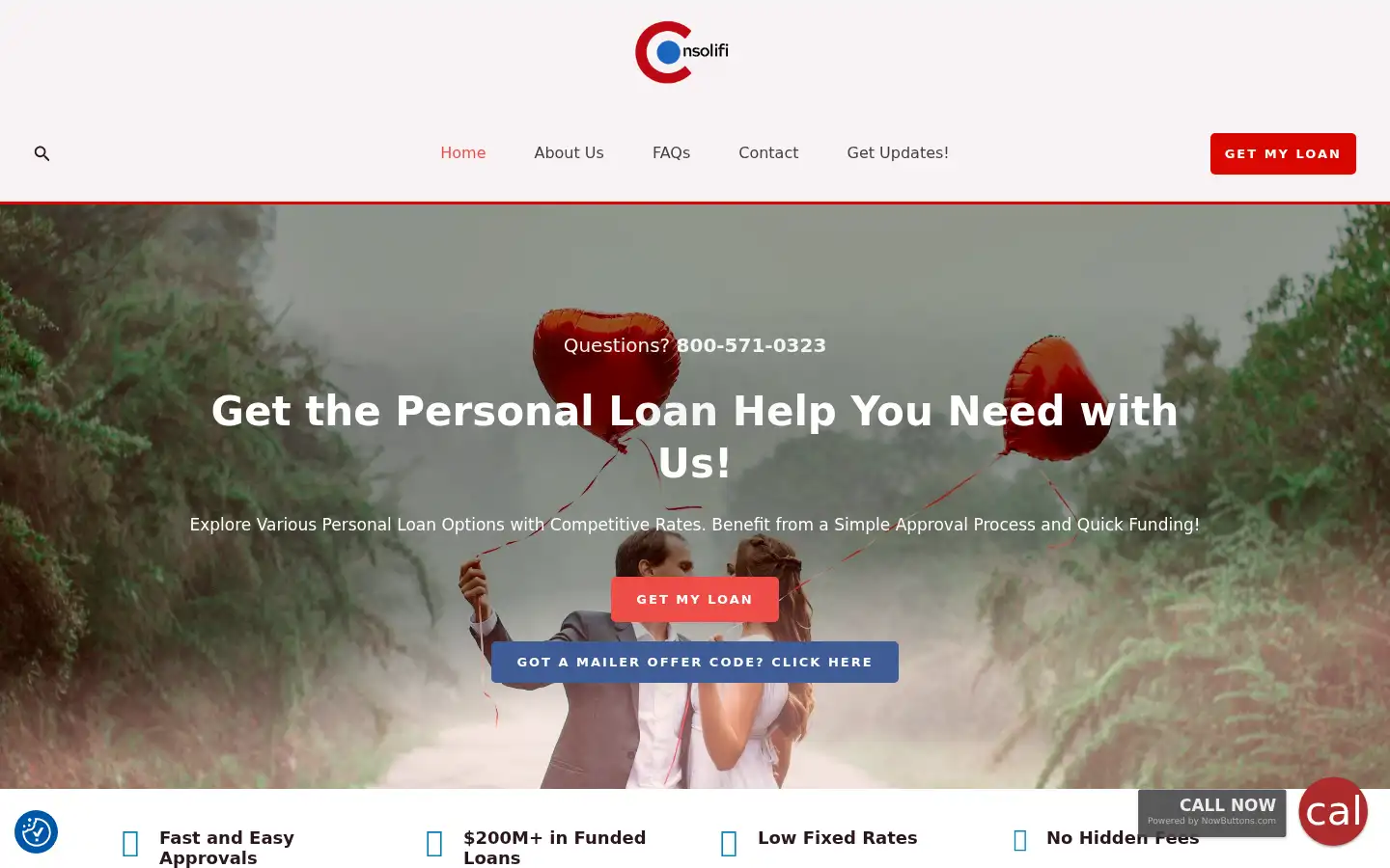 Screenshot of consolifiusa.com
