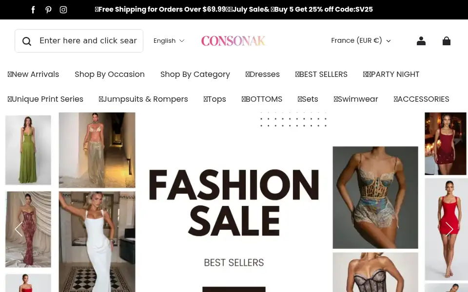 Screenshot of consonak.com