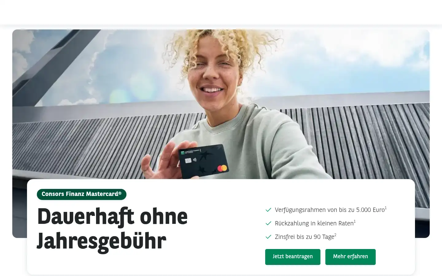 Screenshot of consorsfinanz.de