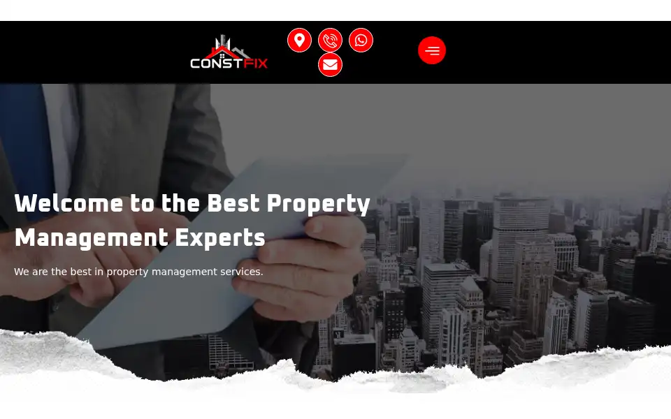 Screenshot of constfix.co.uk