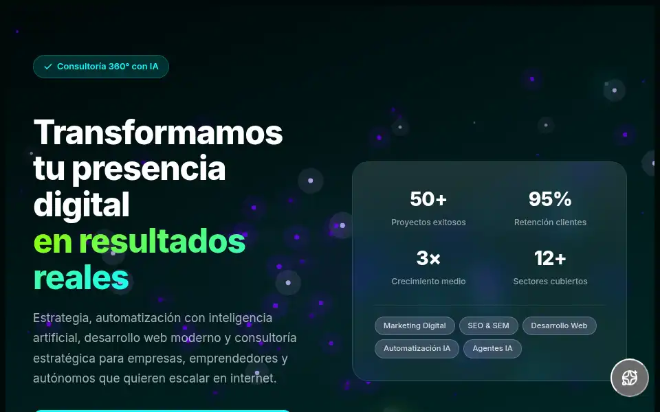 Screenshot of consultoriaenmarketing.com