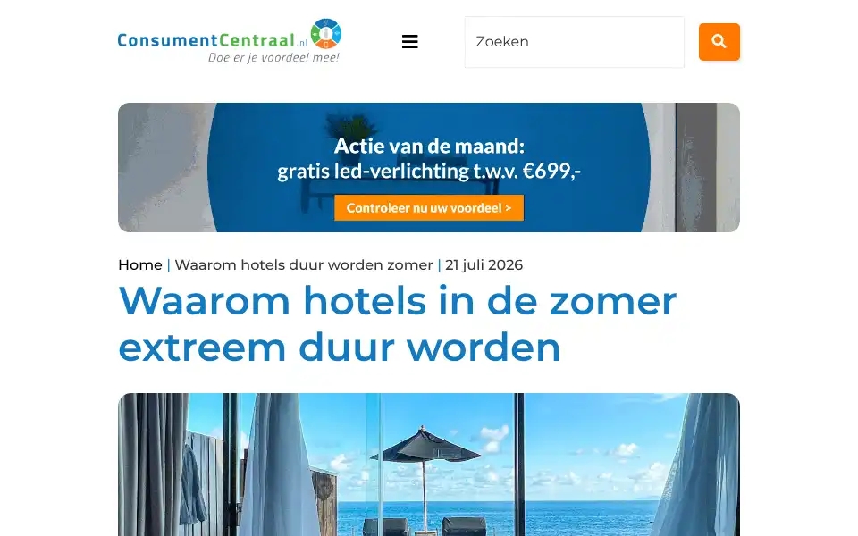 Screenshot of consumentcentraal.nl