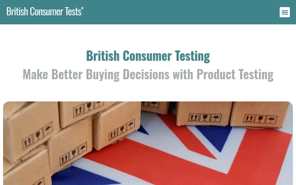Screenshot of consumer-test.co.uk