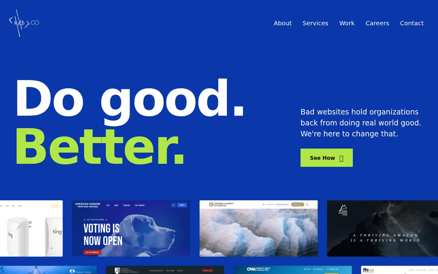 Screenshot of consumeradvocates.org