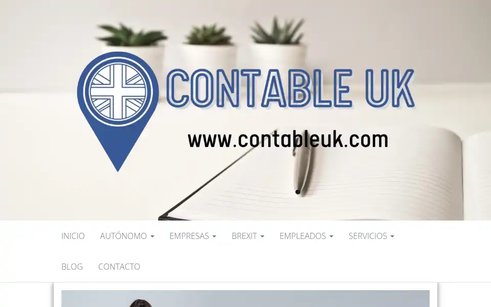 Screenshot of contableuk.com