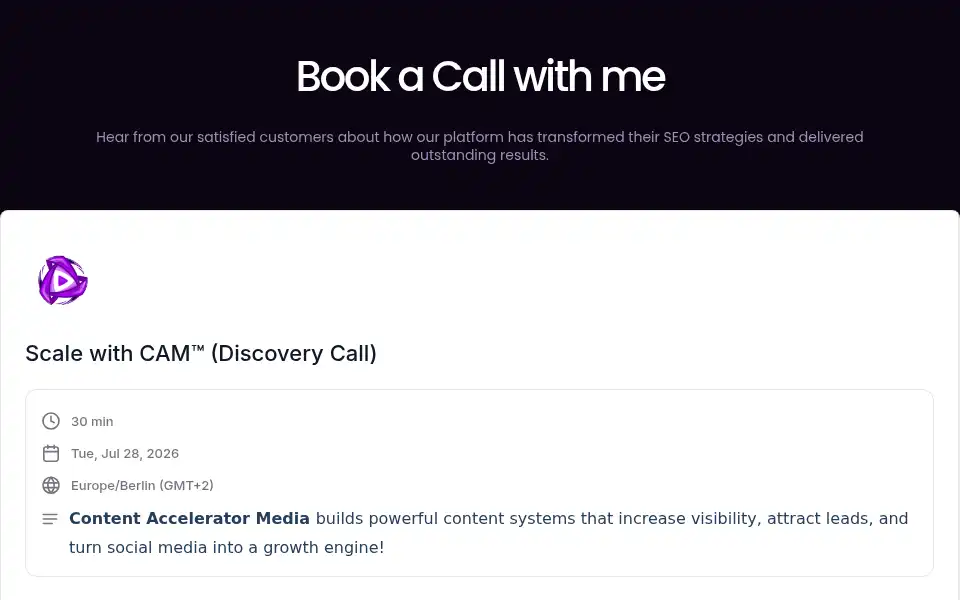 Screenshot of contentaccelerator.media