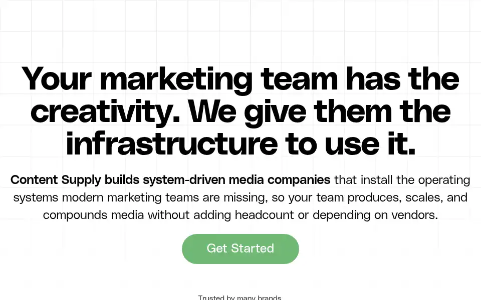 Screenshot of contentsupply.com