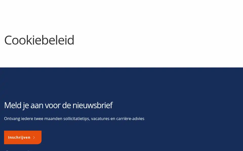 Screenshot of continu.nl