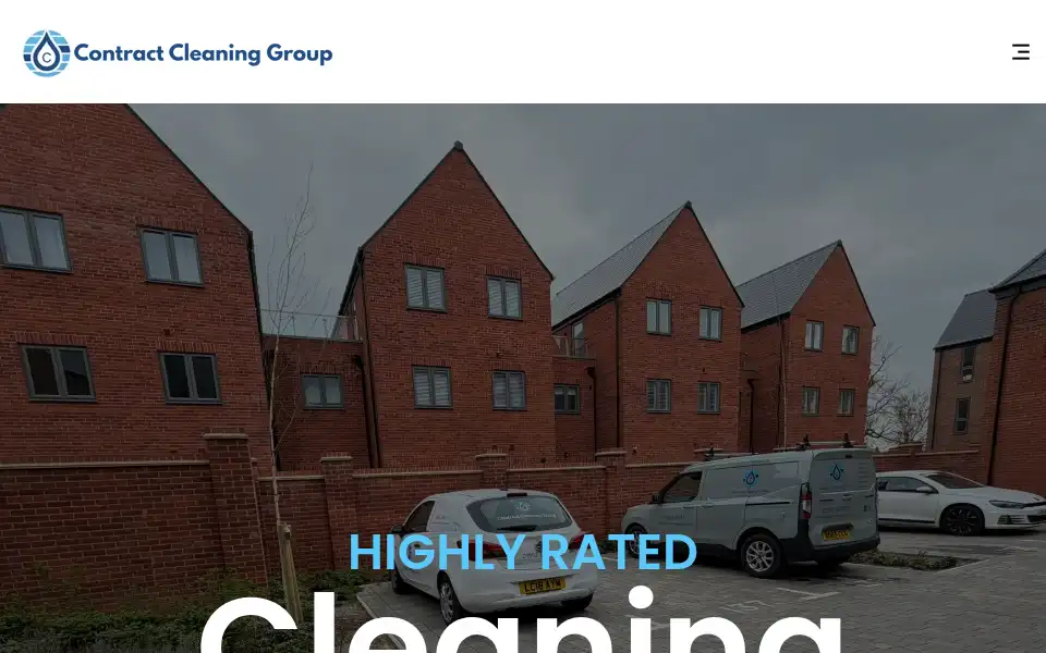 Screenshot of contractcleaninggroup.co.uk