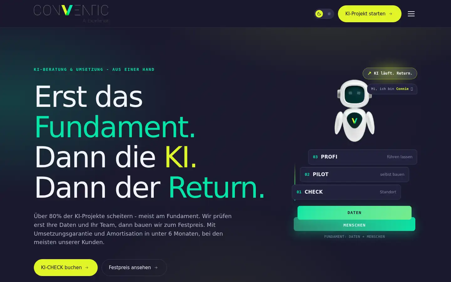Screenshot of conventic.com