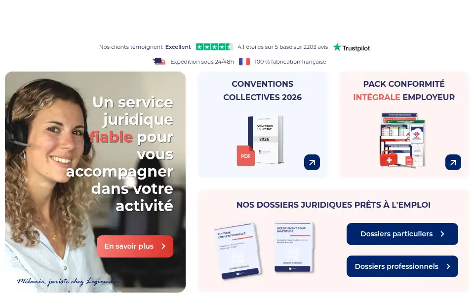 Screenshot of convention.fr