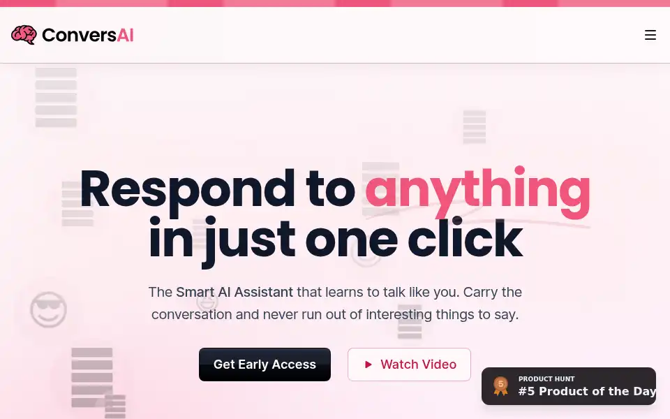 Screenshot of conversai.co
