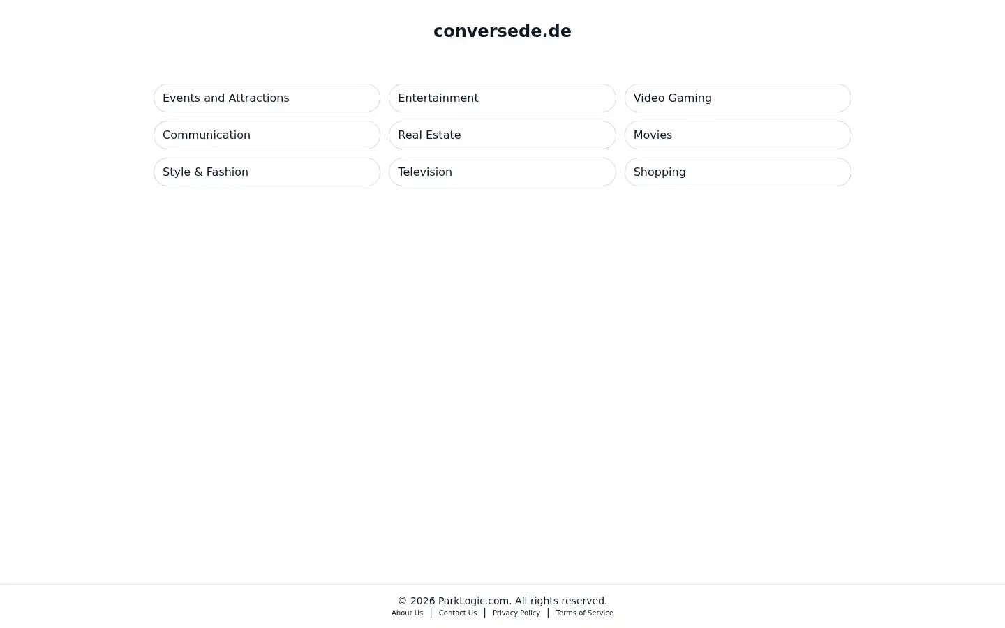 Screenshot of conversede.de
