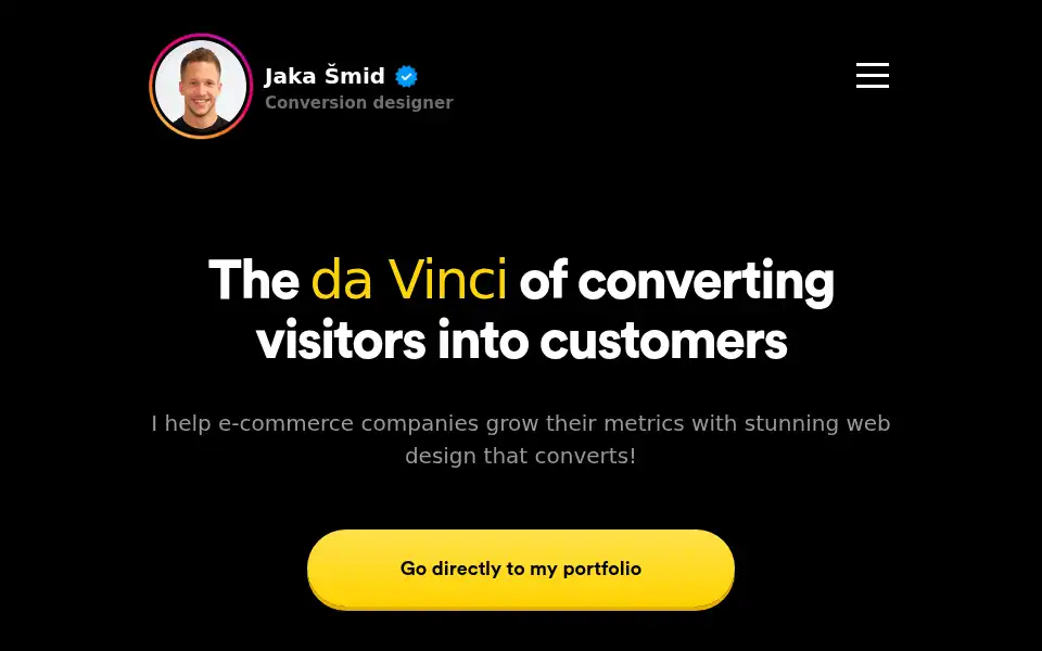 Screenshot of conversion.design