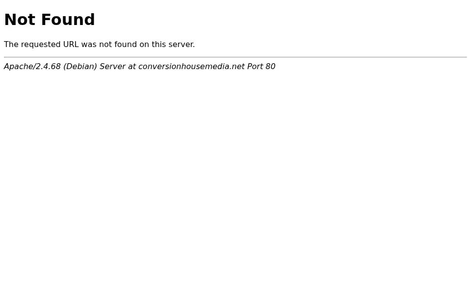 Screenshot of conversionhousemedia.net