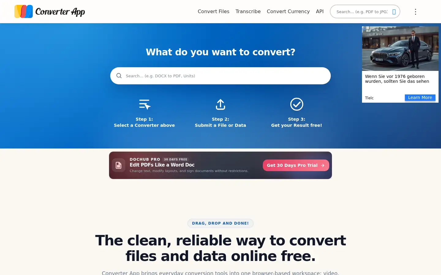 Screenshot of converter.app