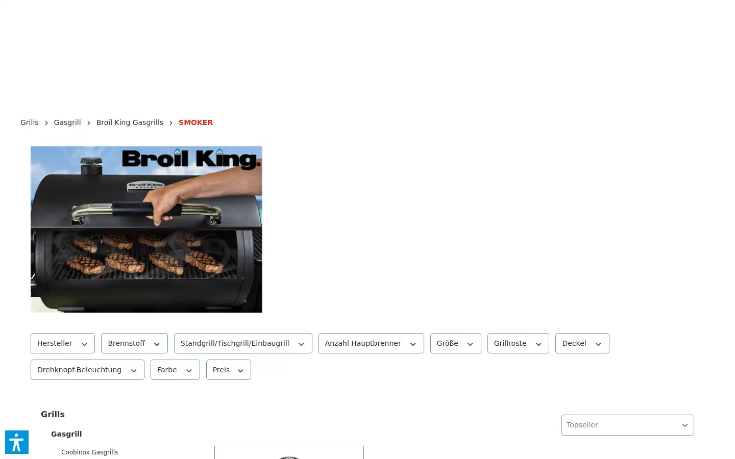 Screenshot of coobinox.com