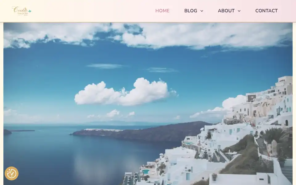 Screenshot of cookietravelclub.co.uk