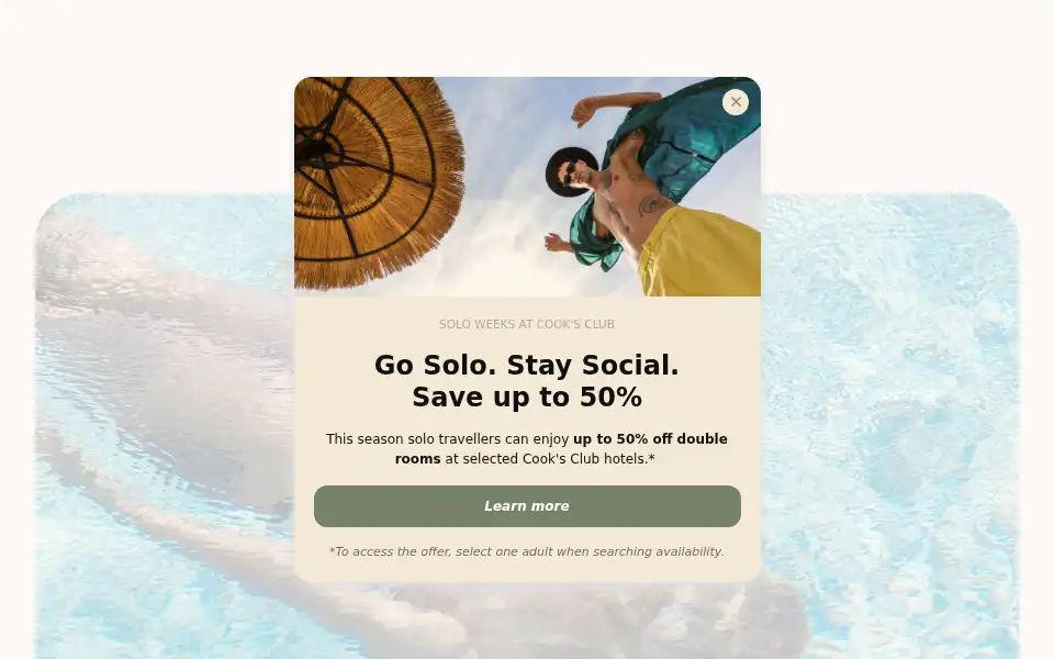 Screenshot of cooksclub.com