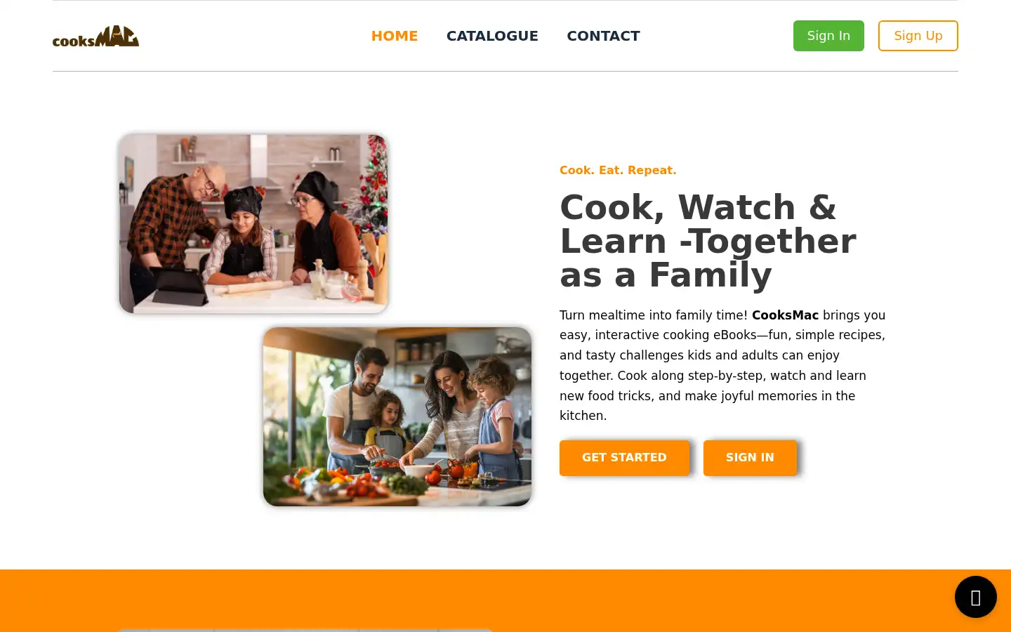 Screenshot of cooksmac.com