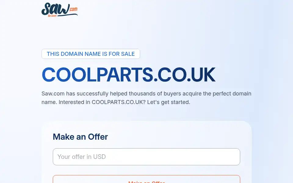 Screenshot of coolparts.co.uk