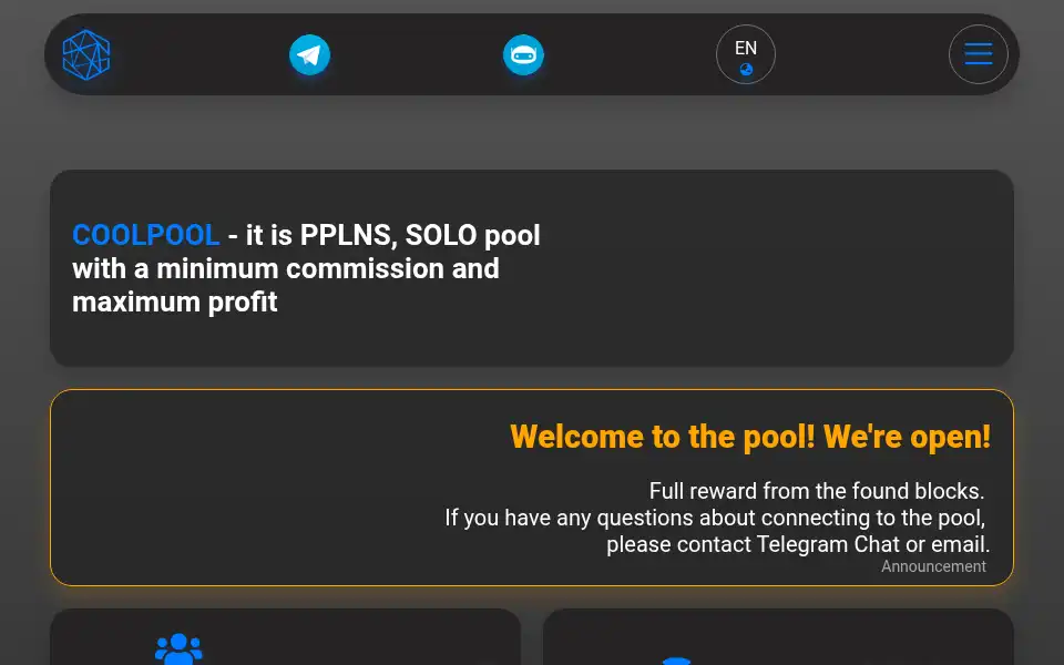 Screenshot of coolpool.top