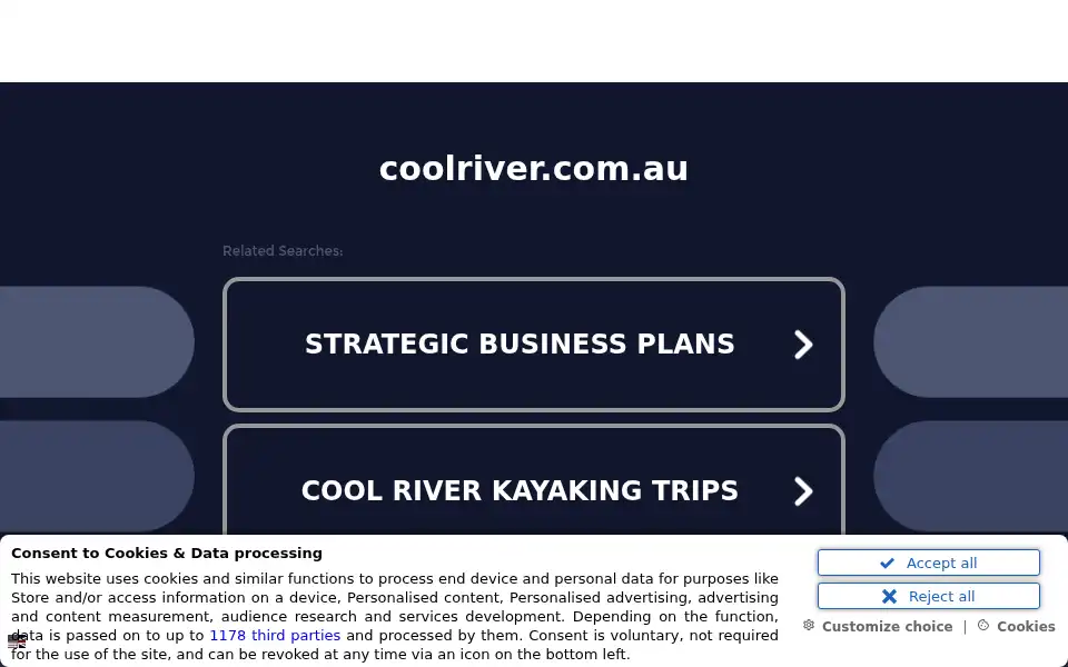 Screenshot of coolriver.com.au