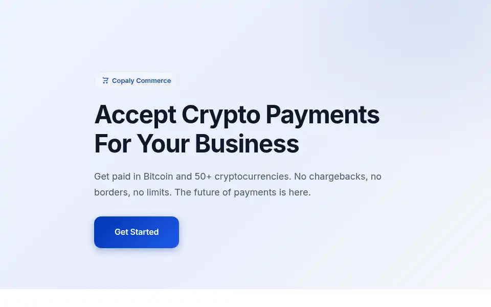 Screenshot of copaly.com