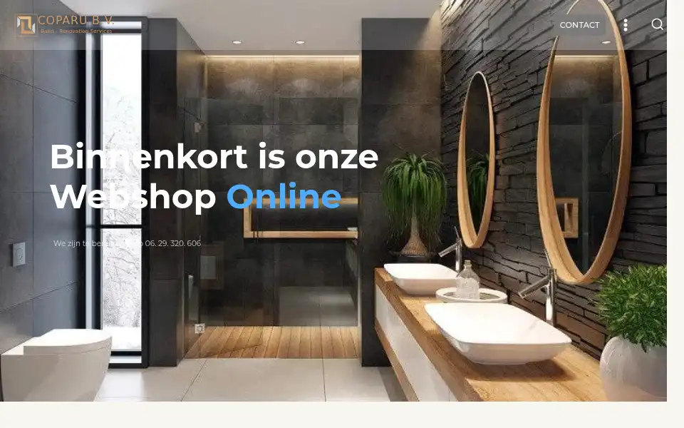 Screenshot of coparu.nl