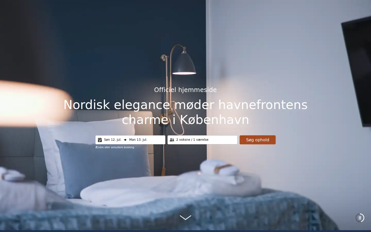Screenshot of copenhagenstrand.dk