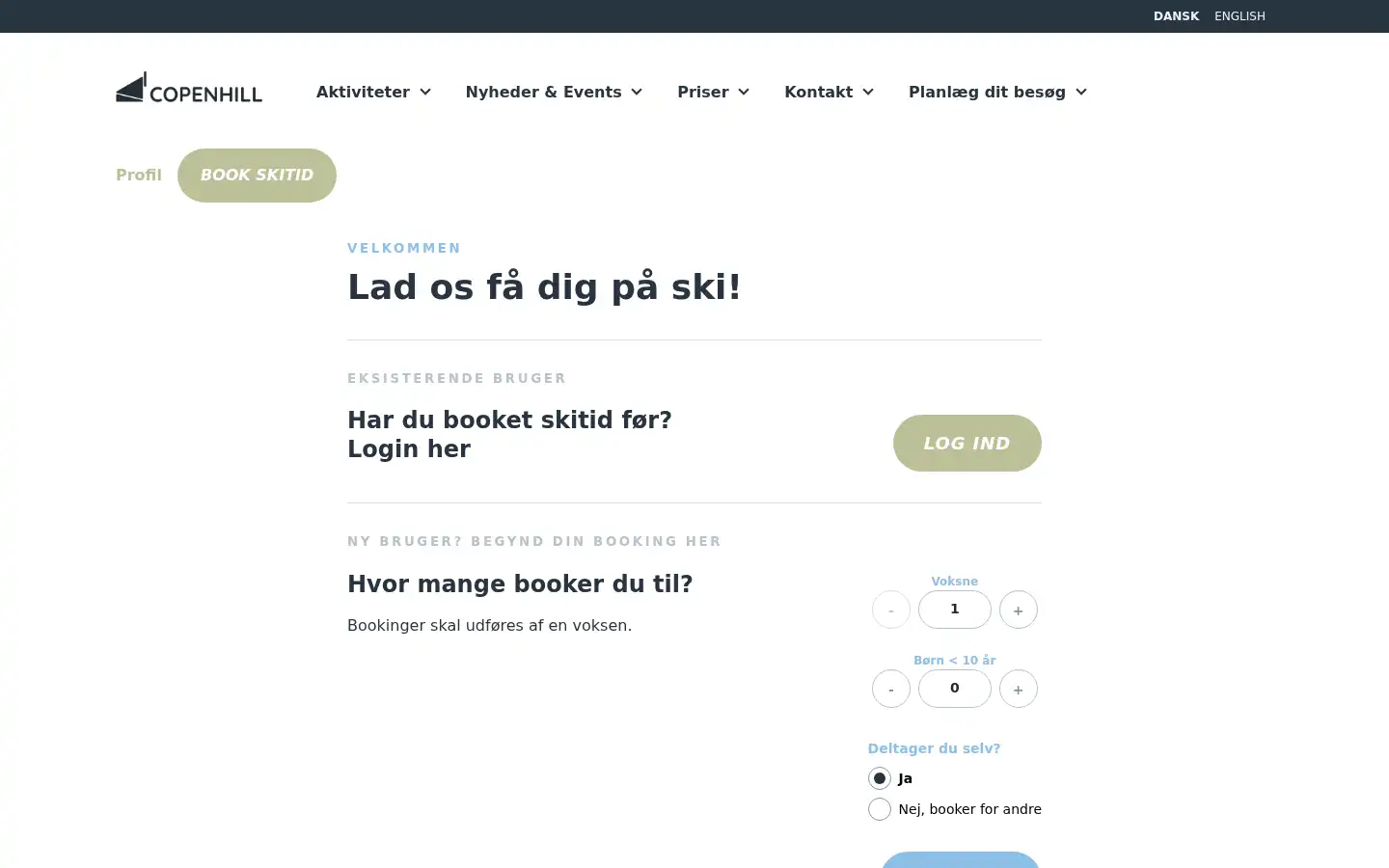 Screenshot of copenhill.dk