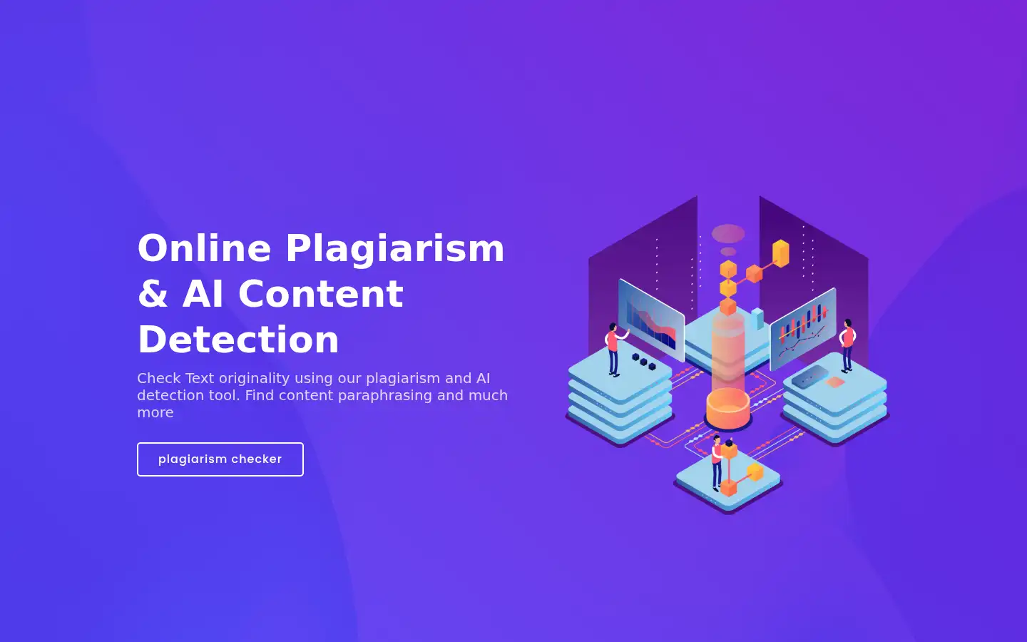 Screenshot of copyfind.ai