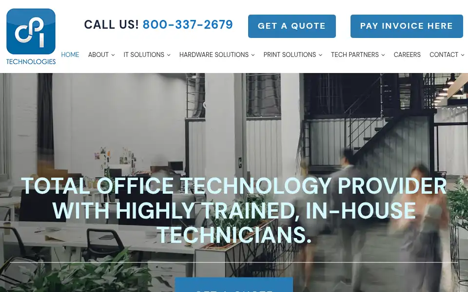 Screenshot of copyproductsinc.com
