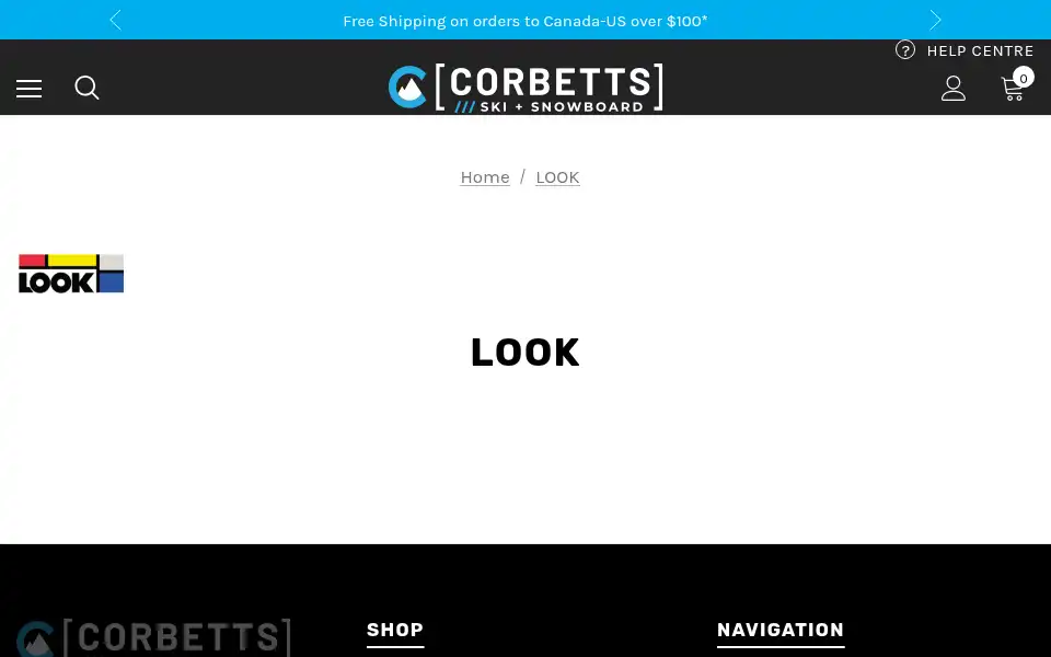 Screenshot of corbetts.com