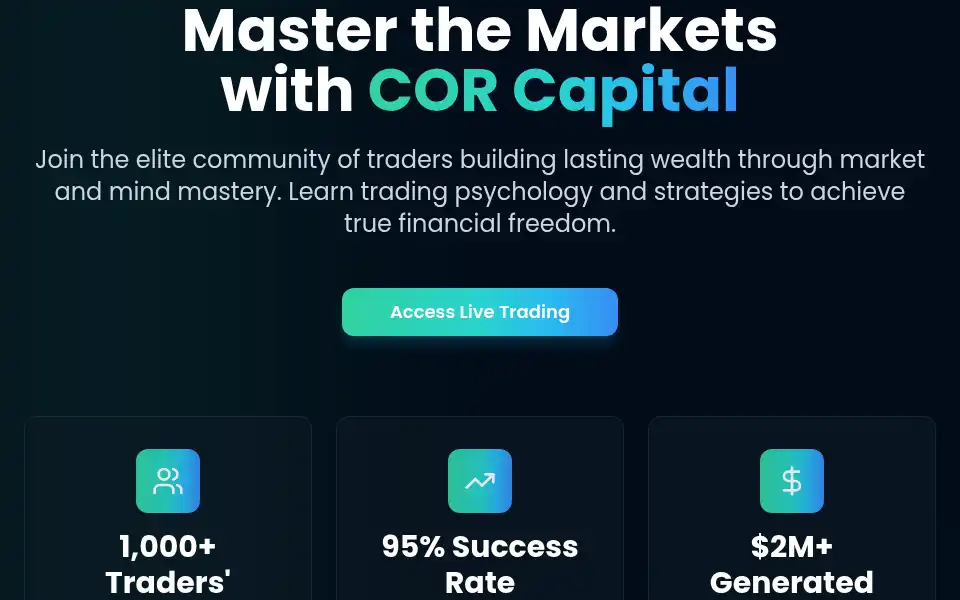 Screenshot of corcapital.cc