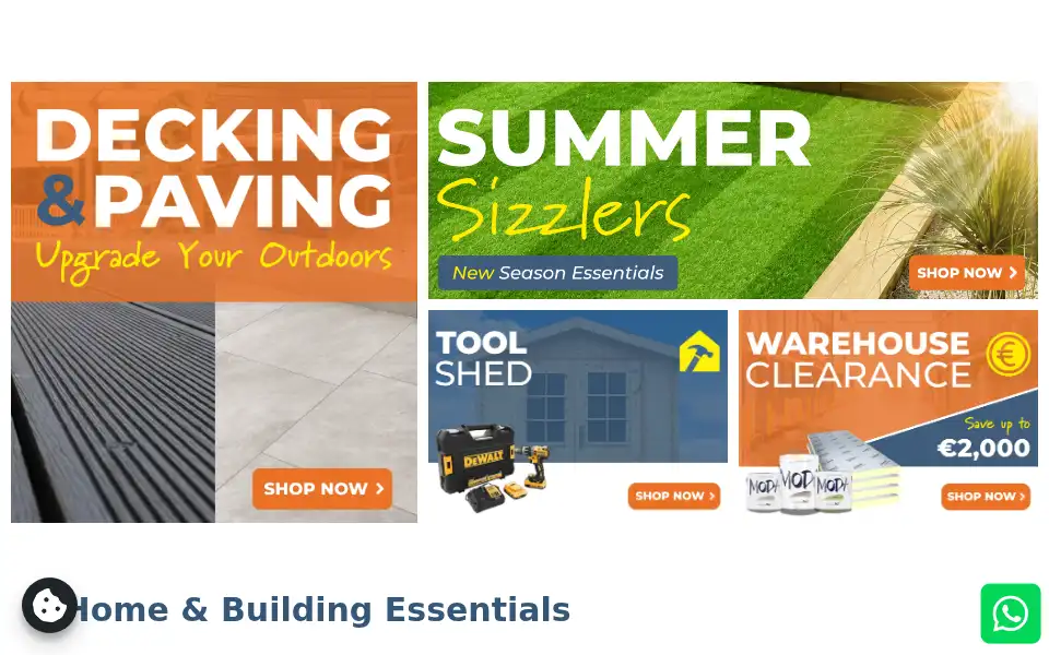 Screenshot of corebuild.ie
