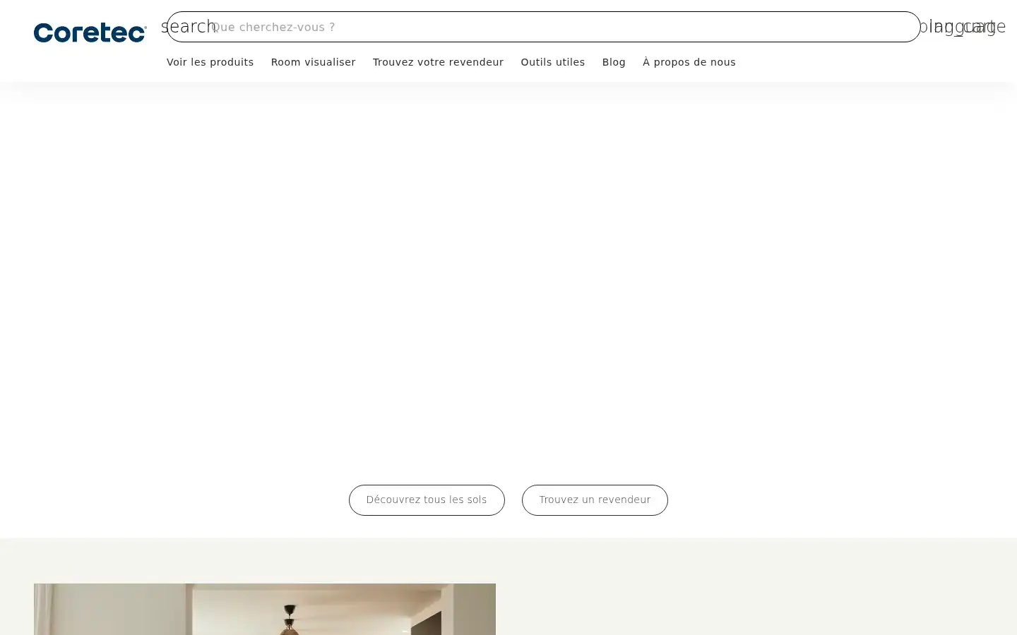 Screenshot of coretecfloors.com