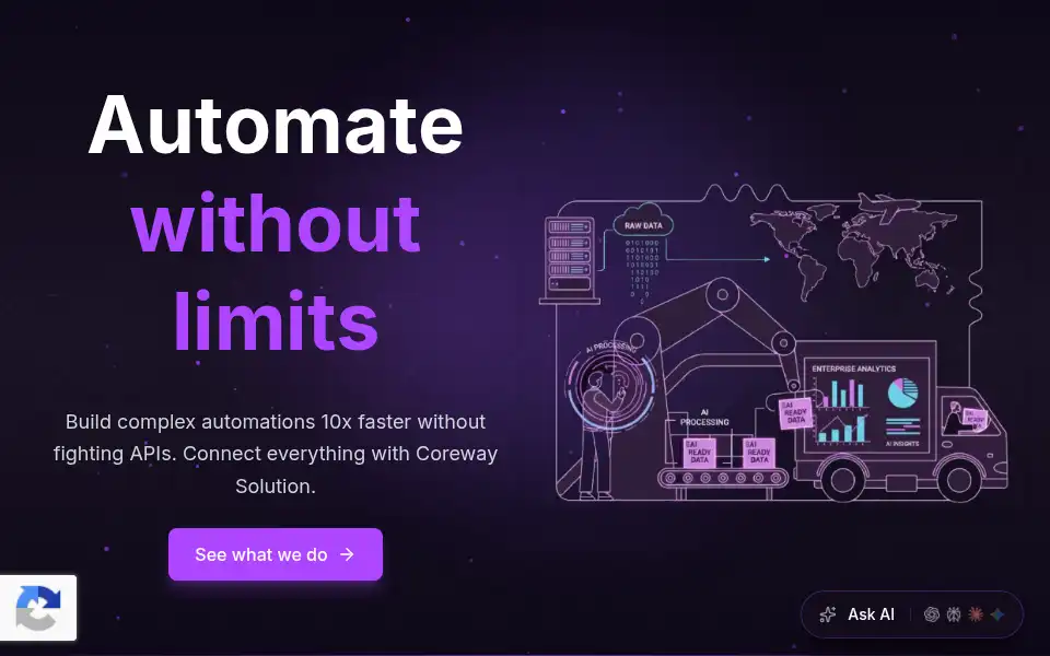 Screenshot of corewaysolution.com