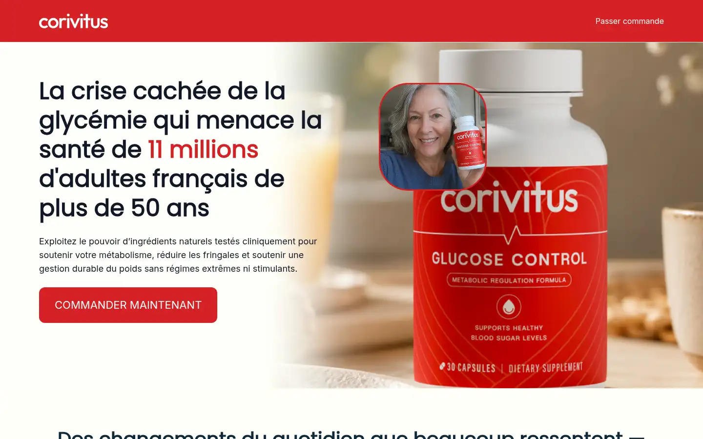 Screenshot of corivitus.com