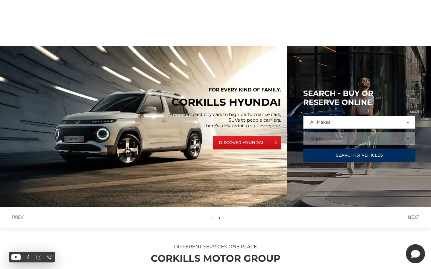 Screenshot of corkills.com